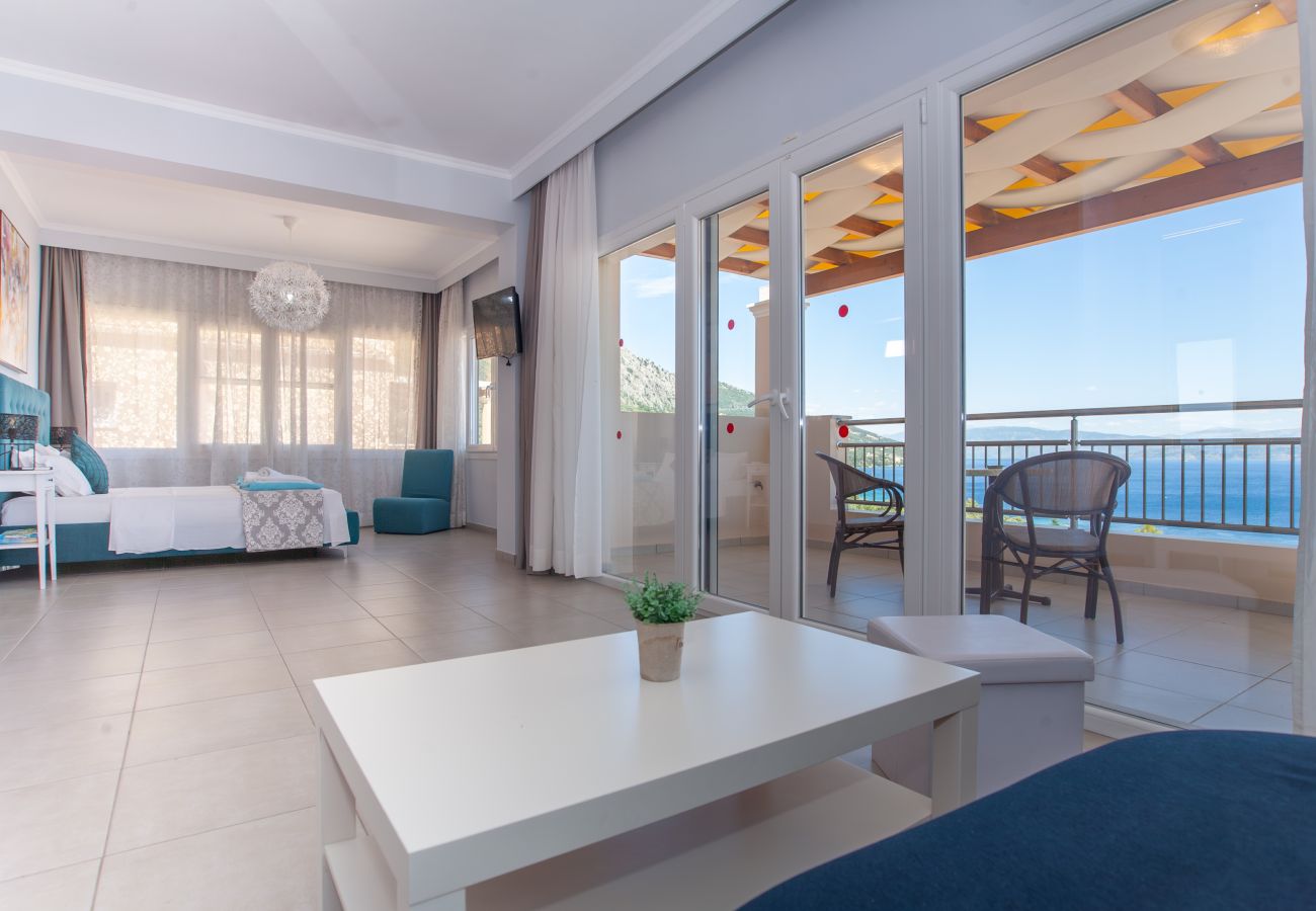 Villa a Barbati - Corfu Sea View Villa Aurora