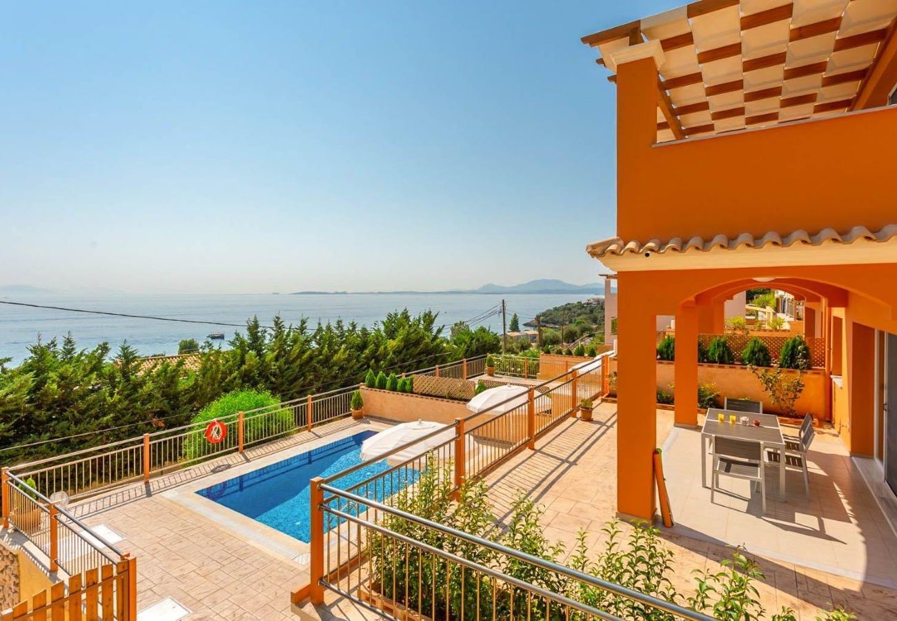 Villa in Barbati - Corfu Sea View Villa Eros