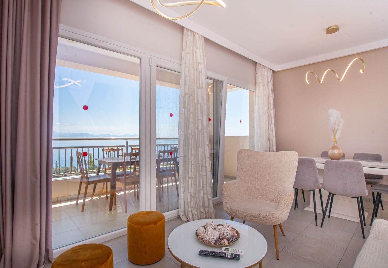 Villa in Barbati - Corfu Sea View Villa Aurora
